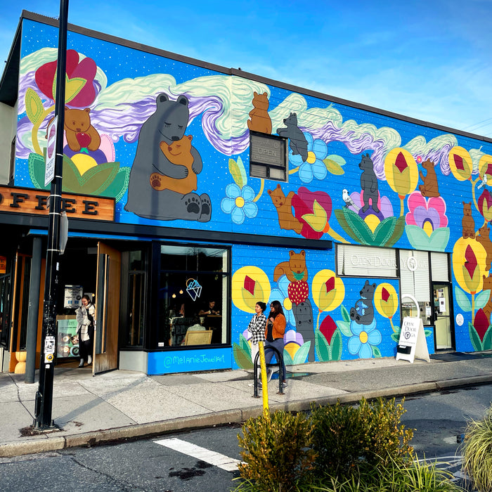 街中にアートを−Vancouver Mural Festival