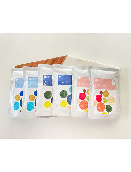 【お取り寄せ(送料込)】＜bebemeshi＞12ヶ月頃～ おそとごはん3種セット（6食）