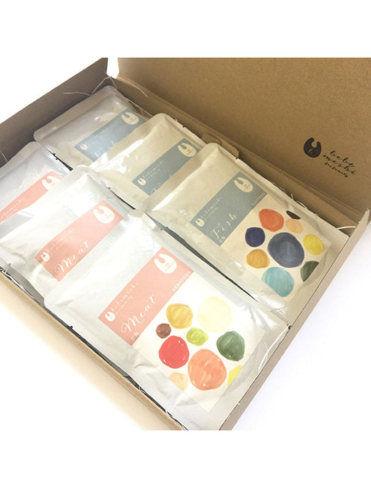 【お取り寄せ(送料込)】＜bebemeshi＞9ヶ月頃～ おそとごはん（6食）GIFT SET