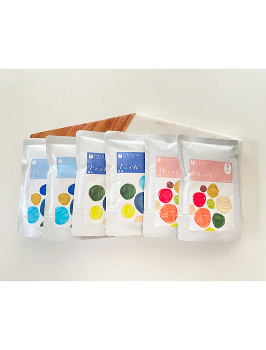 【お取り寄せ(送料込)】＜bebemeshi＞12ヶ月頃～ おそとごはん（3種6食）GIFT SET