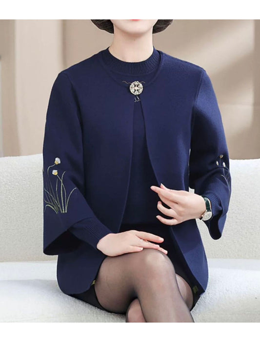 刺繍ボレロアンサンブルセット　