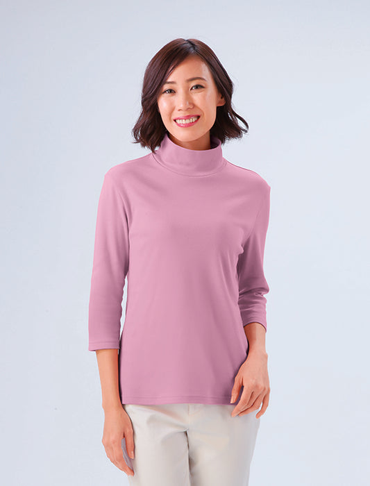 【受注】まるで木陰のTシャツ＜7分袖ハイネック＞
