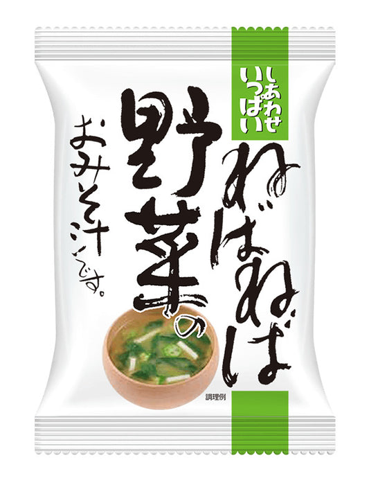 ＜しあわせいっぱい＞ねばねば野菜のおみそ汁（10食）