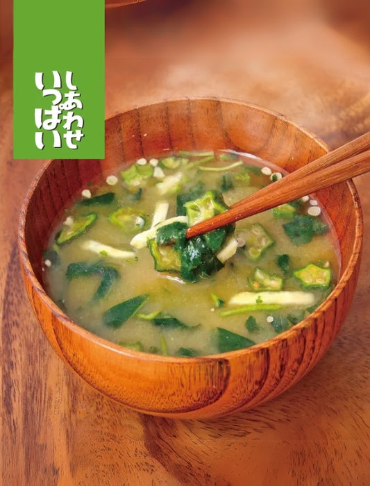 ＜しあわせいっぱい＞ねばねば野菜のおみそ汁（10食）