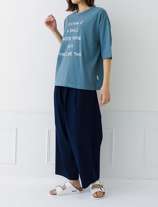 ゆったりプリントTシャツ