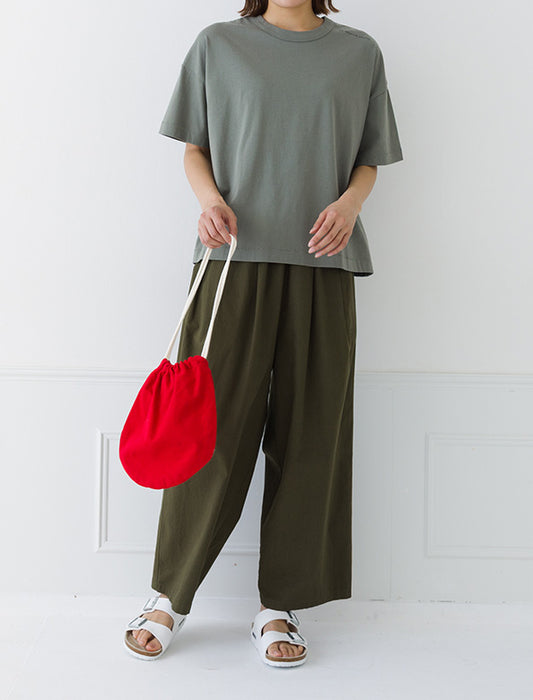 リラックスストレートパンツ