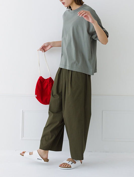 リラックスストレートパンツ