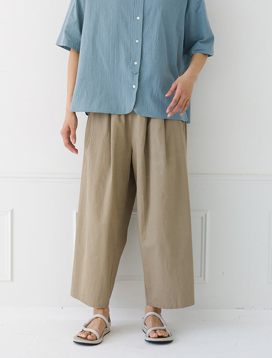 リラックスストレートパンツ