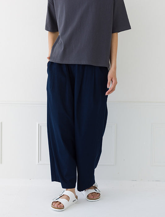 リラックスストレートパンツ