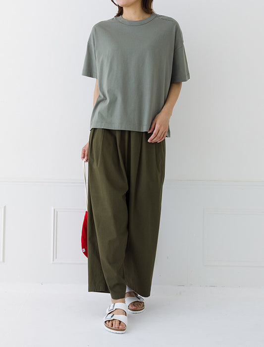 リラックスストレートパンツ