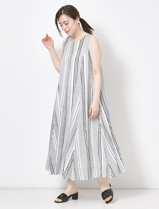 綿ボイル２ＷＡＹエアリーフレアワンピース