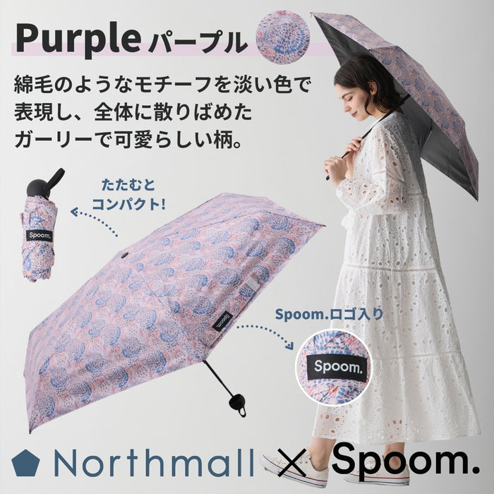 【Northmall限定】Spoomコラボ晴雨兼用折りたたみ傘