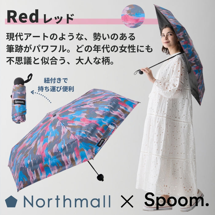 【Northmall限定】Spoomコラボ晴雨兼用折りたたみ傘