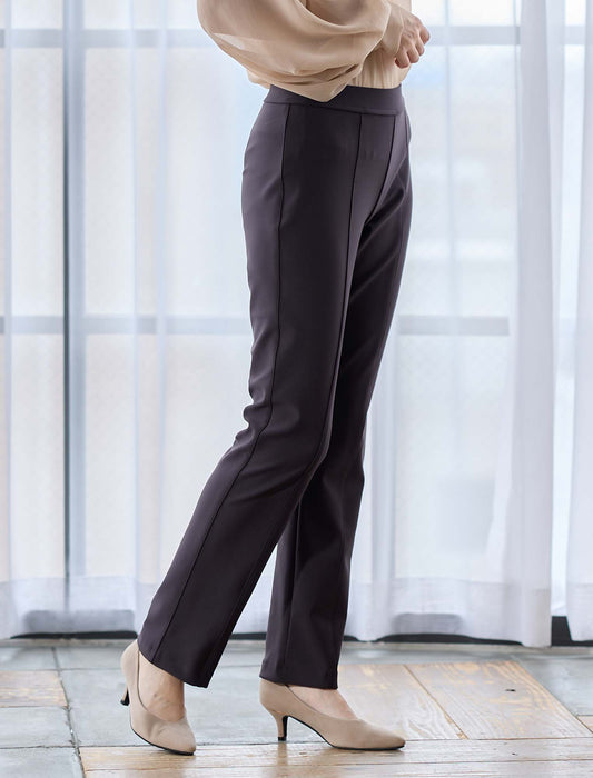 ＜Reginetta＞ローズファイン・切替ストレートパンツ