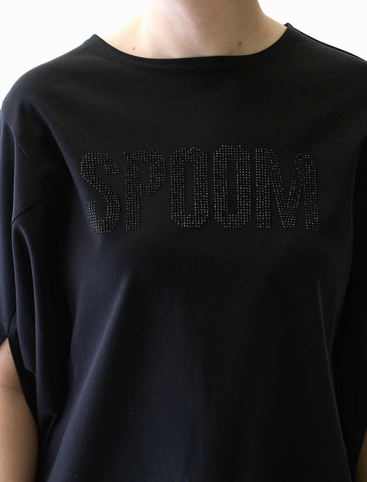 シルケットドルマンビジューTシャツ