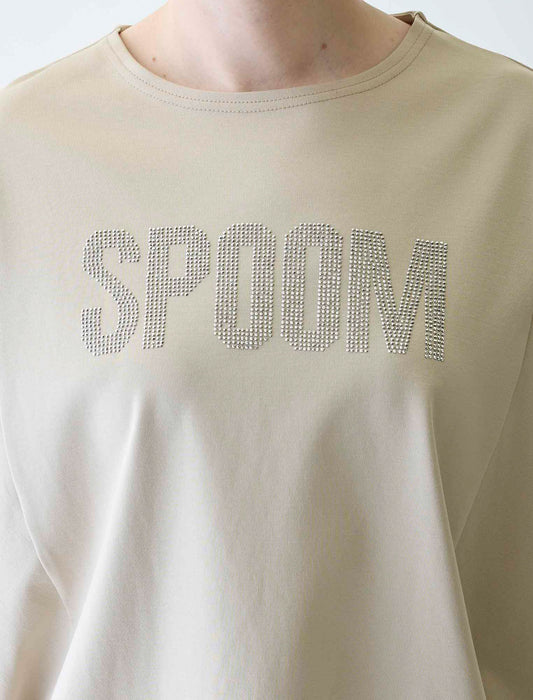 シルケットドルマンビジューTシャツ