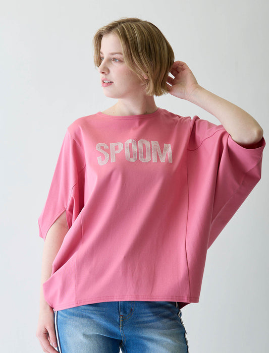 シルケットドルマンビジューTシャツ
