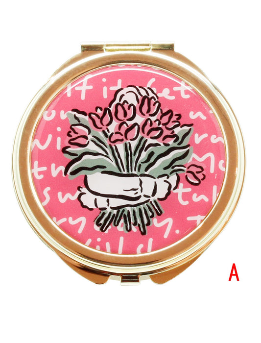 ミラー付きアクセサリーケース