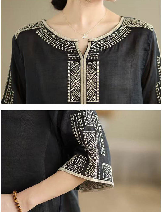 フロント刺繍大人のナチュラルセットアップ　