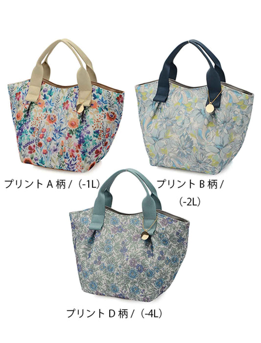 花柄プリント メッシュ ハンドバッグ＜ミゼット＞