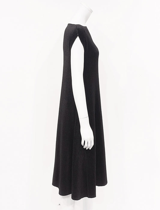 【近日入荷】＜SPECCHIO＞シャトルプリーツ Aラインロングドレス※ベージュは6月中旬入荷予定