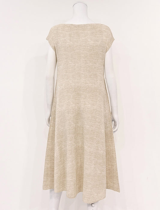 【近日入荷】＜SPECCHIO＞シャトルプリーツ Aラインロングドレス※ベージュは6月中旬入荷予定