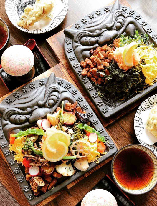 鬼焼き瓦そばセット（3人前）