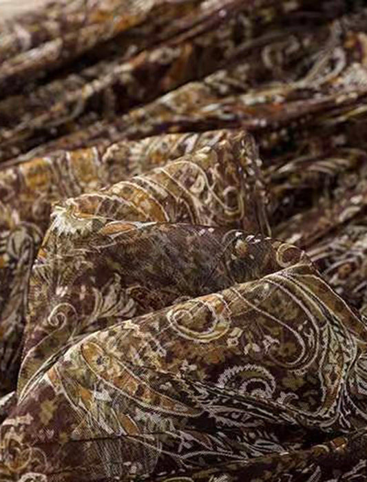 ペイズリー柄ヴィンテージライクフレアスカート
