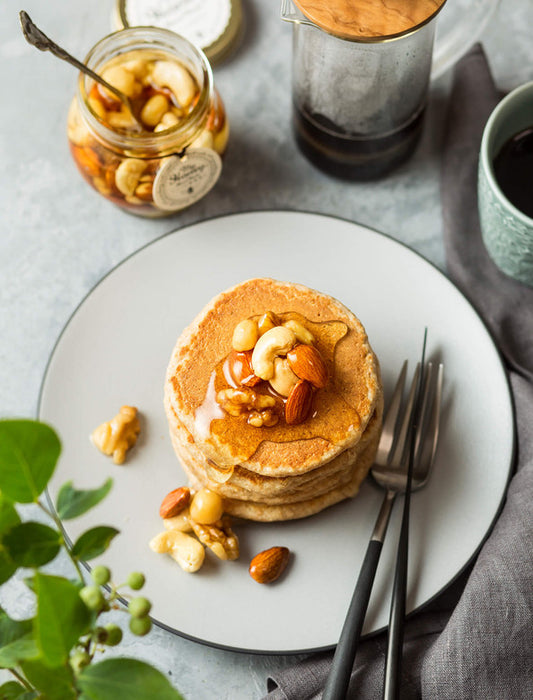 【お取り寄せ(送料込)】＜MYHONEY＞ナッツの蜂蜜漬け(オーガニックの蜂蜜・ナッツのみ使用)