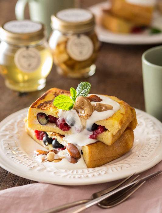 【お取り寄せ(送料込)】＜MYHONEY＞ナッツの蜂蜜漬け(オーガニックの蜂蜜・ナッツのみ使用)
