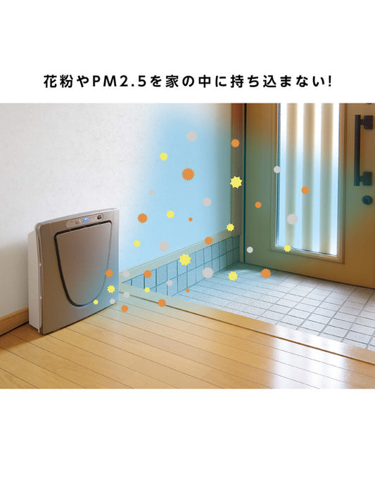 【メーカー直送(送料込)】＜ツインバード＞高性能HEPAフィルター空気清浄機