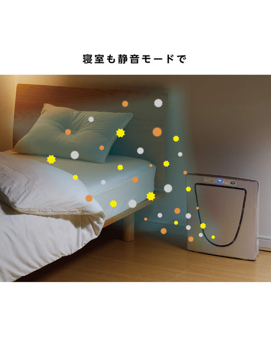 【メーカー直送(送料込)】＜ツインバード＞高性能HEPAフィルター空気清浄機