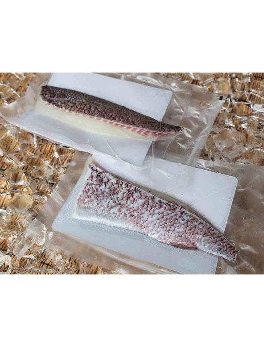 【お取り寄せ(送料込)】＜宇和島プロジェクト＞「みかん鯛」皮つきロイン(半身２P）