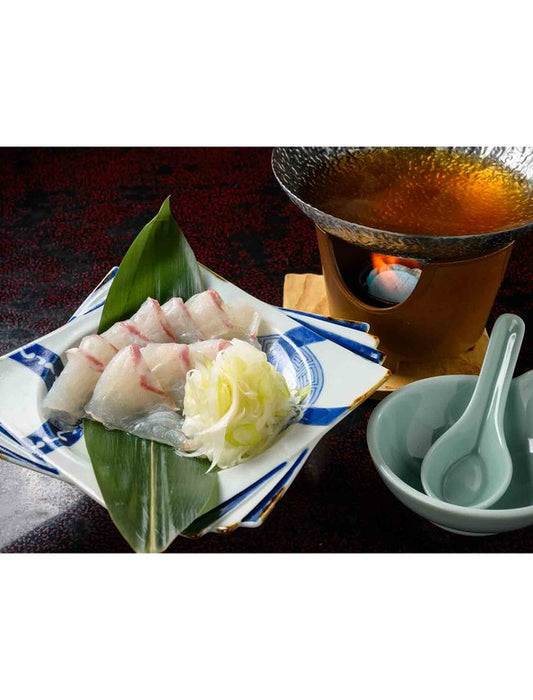 【お取り寄せ(送料込)】＜宇和島プロジェクト×かどや＞鯛しゃぶ(1人前)