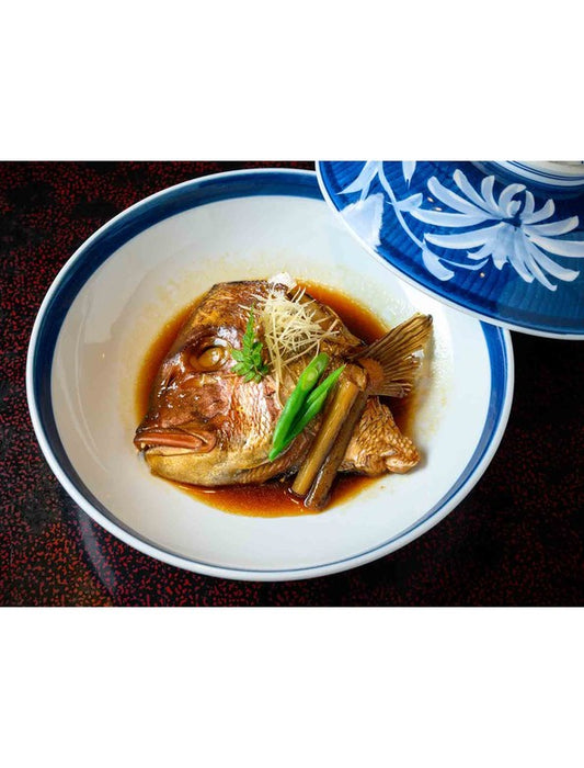 【お取り寄せ(送料込)】＜宇和島プロジェクト×かどや＞鯛かぶと煮(1人前)