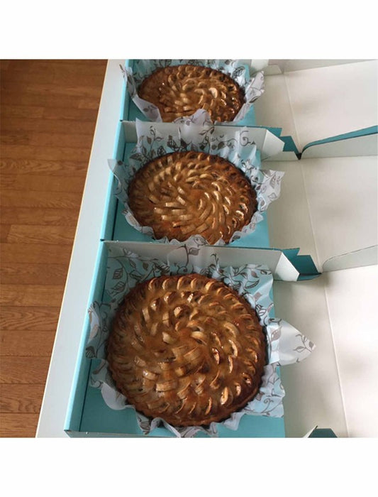【お取り寄せ(送料込)】＜oeuf＞見た目も味も美しさにこだわった バナナのタルト(18cm）