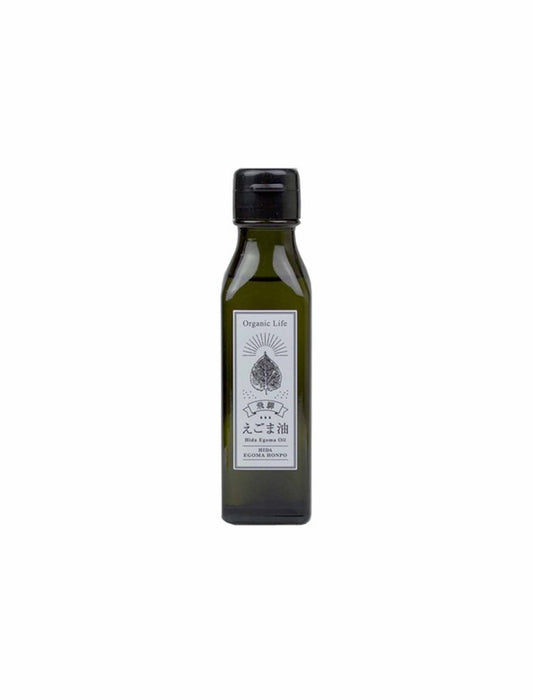 【お取り寄せ(送料込)】＜飛騨えごま本舗＞飛騨生搾りえごま油100g(1本入り)