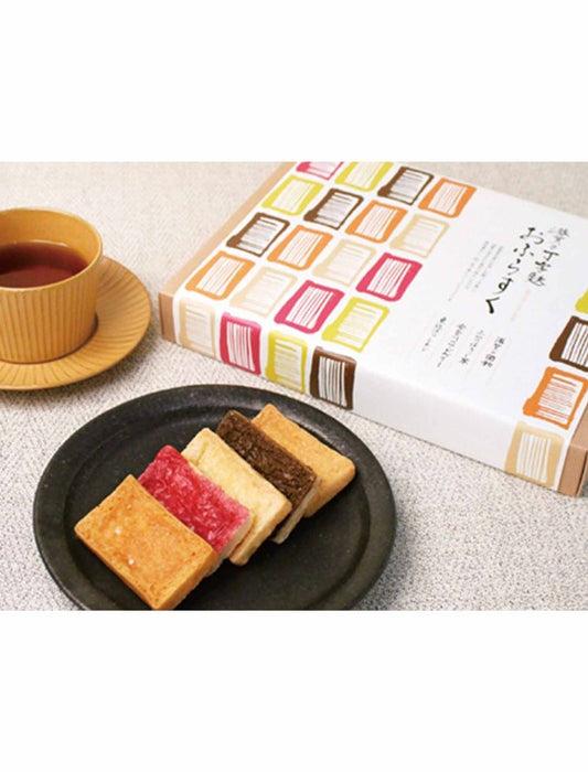 【お取り寄せ(送料込)】＜工房しゅしゅ＞滋賀の丁字麩 おふらすく （箱・12個入り）