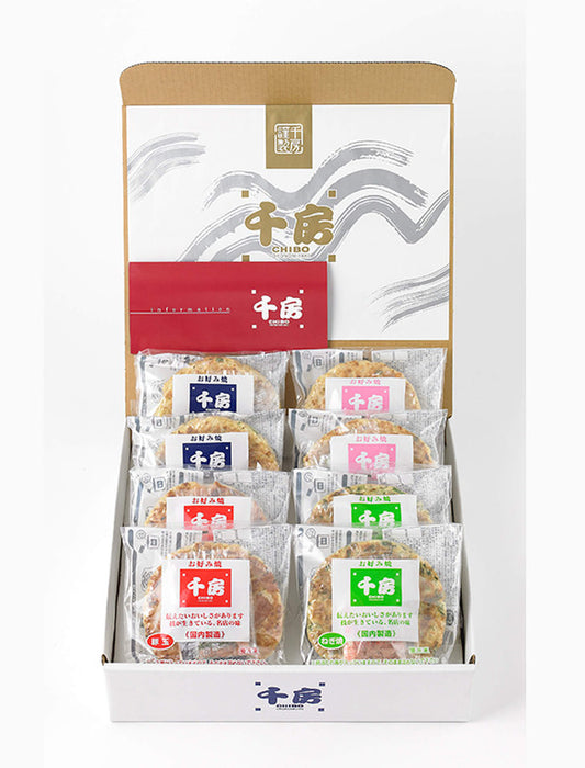 【お取り寄せ(送料込)】＜千房＞本場大阪 名店の味 お好み焼セット（CBO50）