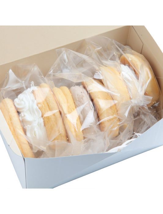 【お取り寄せ(送料込)】＜cafeblow＞ふわふわパンケーキ３種（３個入）（プレーン・塩キャラメル・Ｗチョコ）