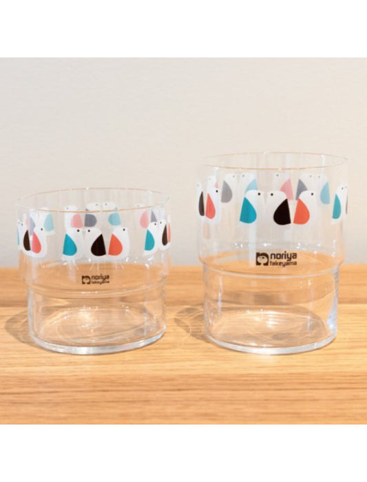 【メーカー直送(送料込)】＜machicado＞STACKING GLASS kotori