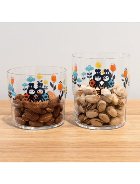【メーカー直送(送料込)】＜machicado＞STACKING GLASS nakayoshi