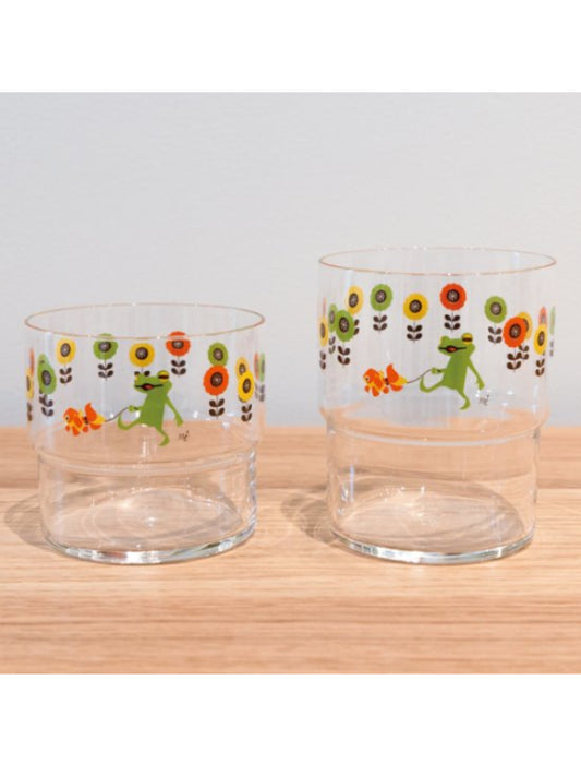 【メーカー直送(送料込)】＜machicado＞STACKING GLASS osanpo