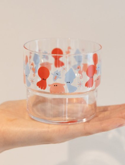 【メーカー直送(送料込)】＜machicado＞STACKING GLASS nantai