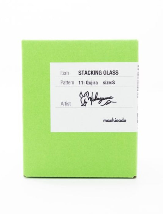 【メーカー直送(送料込)】＜machicado＞STACKING GLASS Qujira