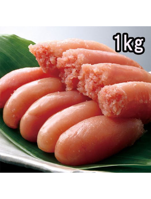 【お取り寄せ(送料込)】＜YS Office＞不揃い無着色明太子　500g／1kg／2kg
