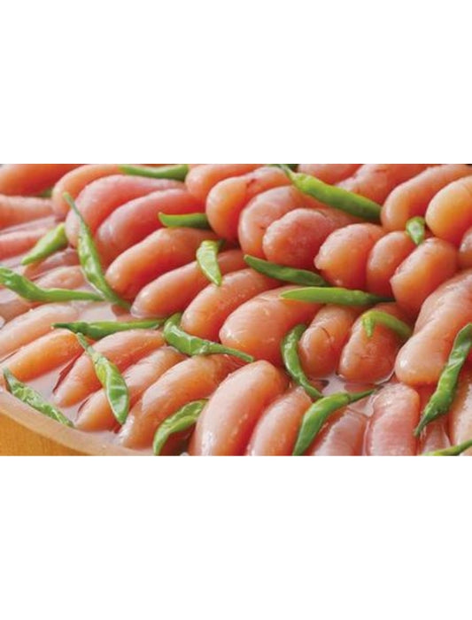 【お取り寄せ(送料込)】＜YS Office＞不揃い青唐辛子明太子（1本物）500g／1kg／2kg