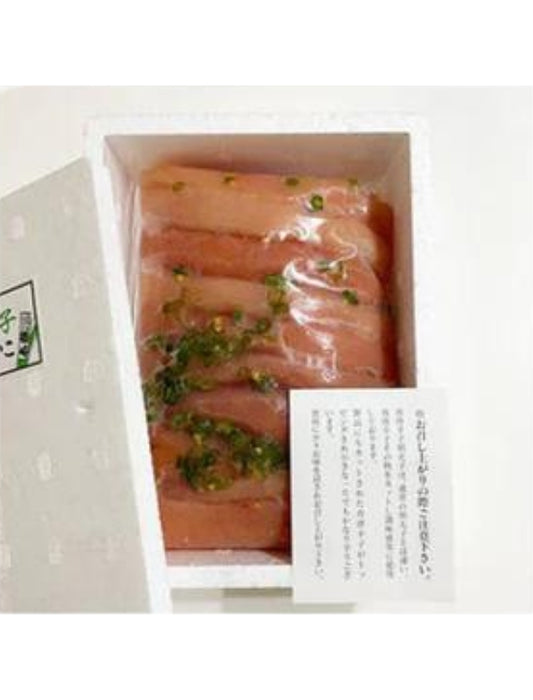 【お取り寄せ(送料込)】＜YS Office＞不揃い青唐辛子明太子（1本物）500g／1kg／2kg