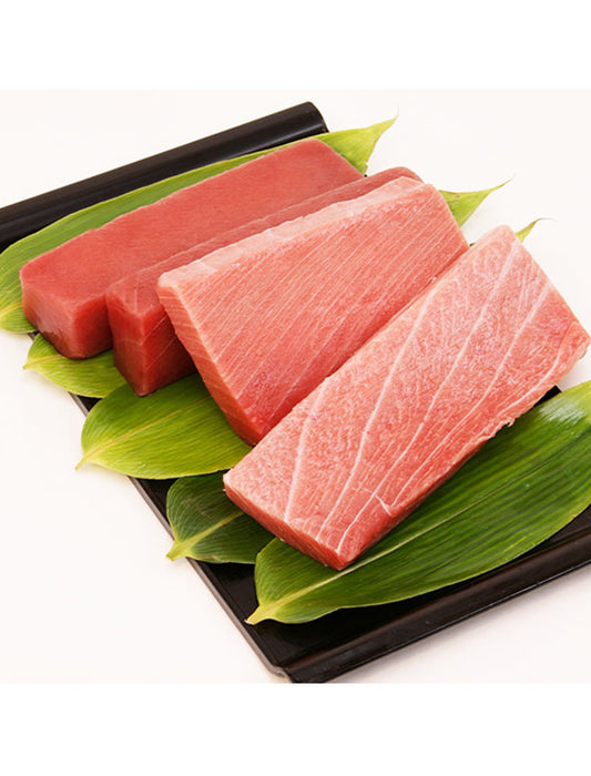 【お取り寄せ(送料込)】＜極寒本鮪＞天然本マグロセットA　赤身約200g×2柵、中とろ約200g×1柵、大とろ約200g×1柵