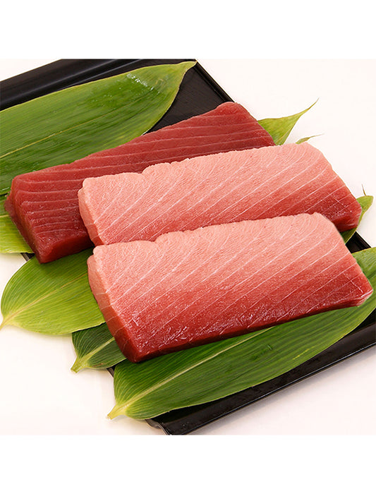 【お取り寄せ(送料込)】＜流氷南鮪＞流氷南マグロセットB　赤身約200g×1柵、中とろ約200g×2柵